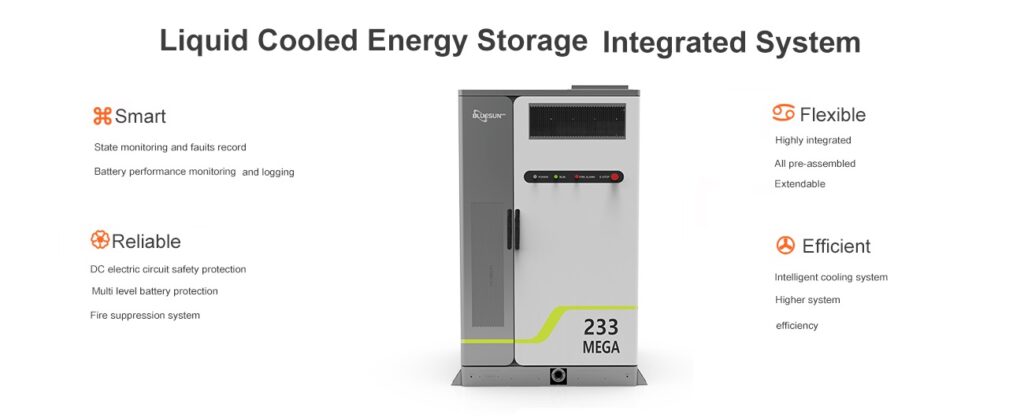 125kW Liquid-Cooled Solar Energy Storage System