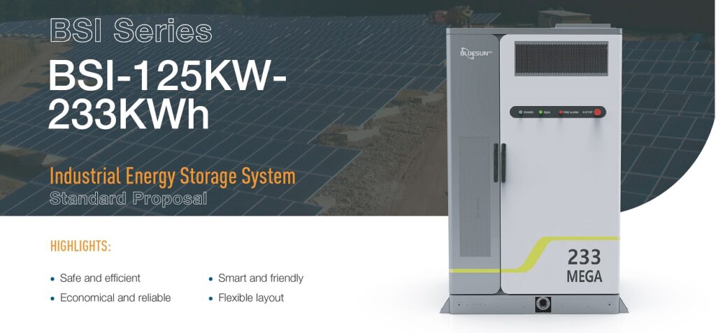 125kW Liquid-Cooled Solar Energy Storage System