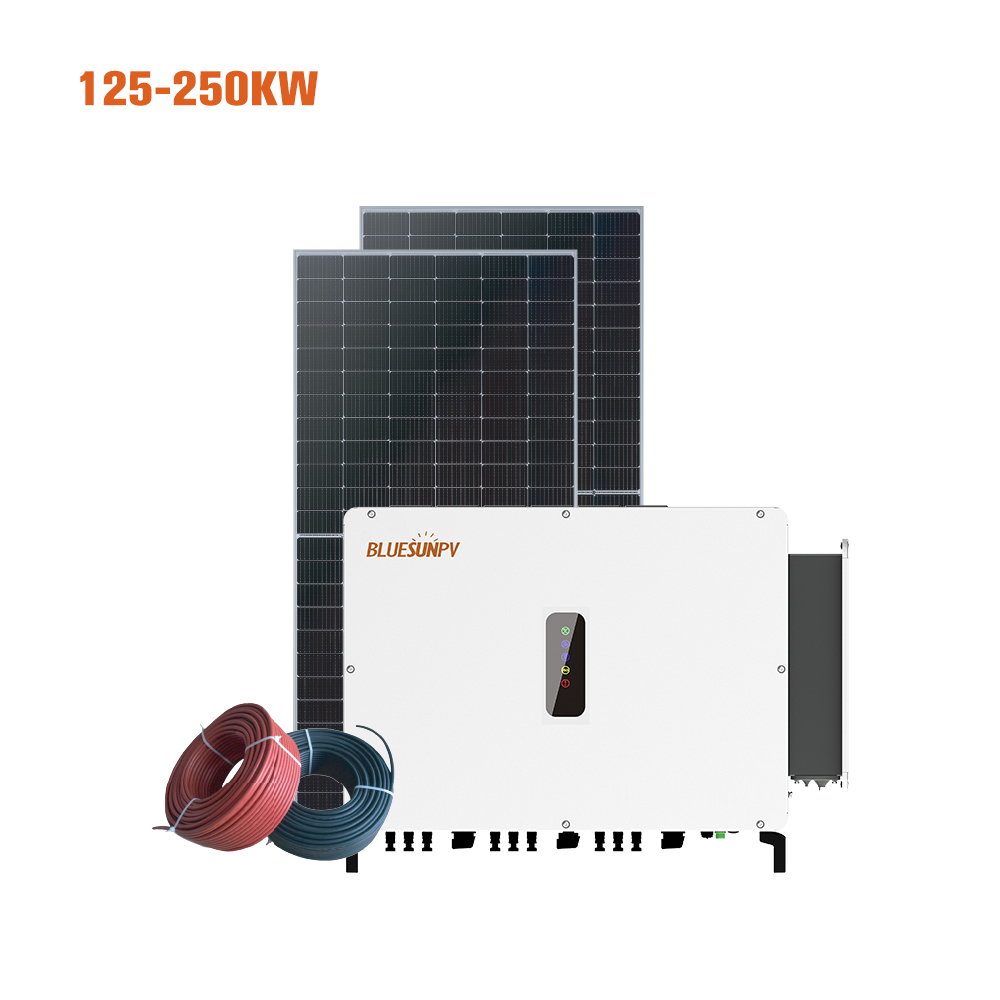 125KW-250KW On-Grid Commercial and Industrial Solar System