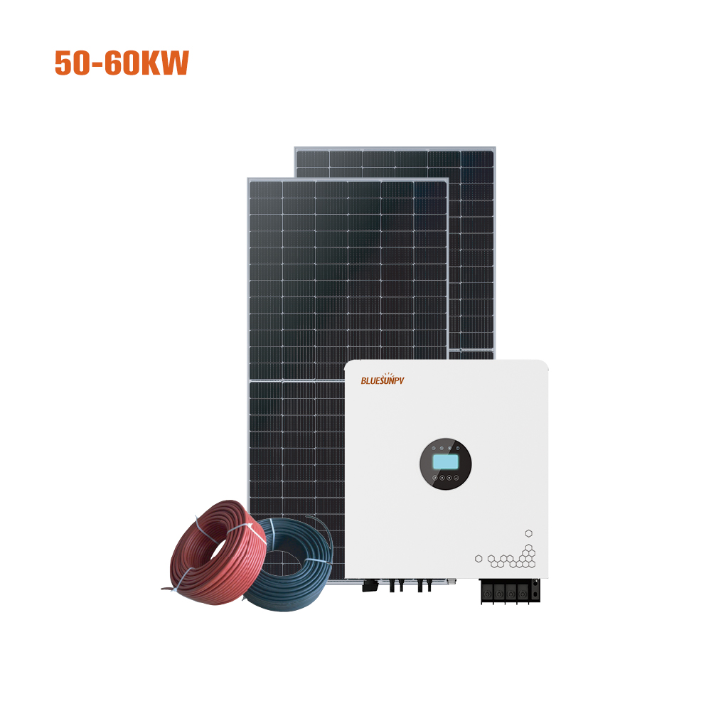 50kw 60kw Grid Tied Solar Solutions