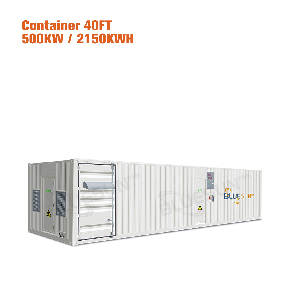 BESS Container 500KW 2MWH 40FT Energy Storage System Solution