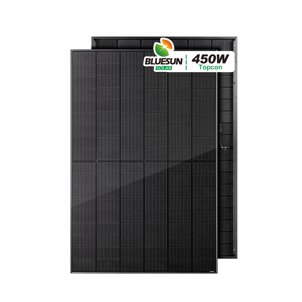 Topcon All Black 450W Solar Panel For Home Commercial Use