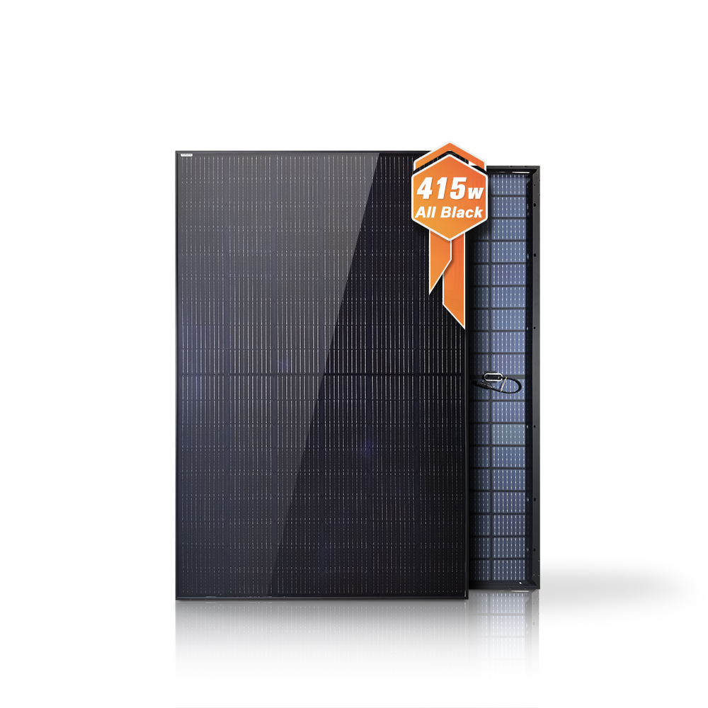 US STOCK 415W 108cells All Black Solar Panel