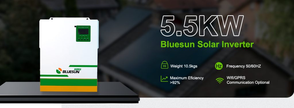 Bluesun High Efficiency 5.5KW Off Grid Hybrid Solar Inverter